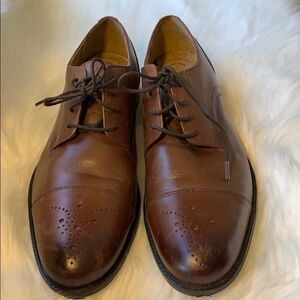Stacy Adams Wing Tip Mens Leather Dress Shoes Size 11.5